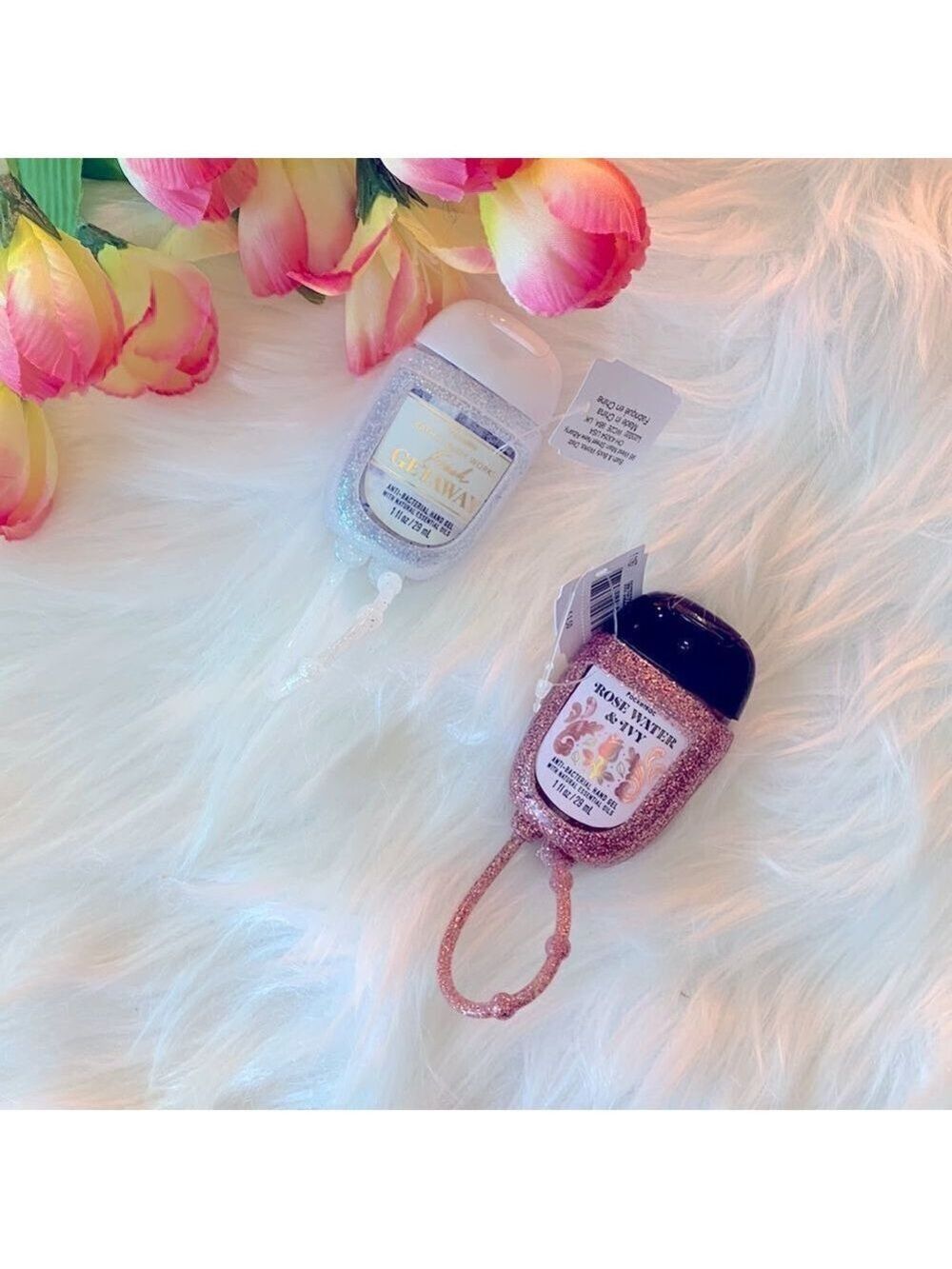 Bath & Body Works PocketBac Hand Anti Bacterial Gel & Glitter Holder